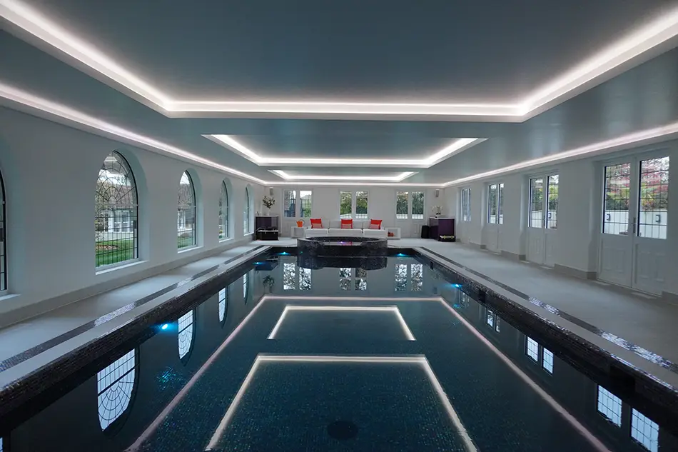 Beautiful bespoke Indoor pool